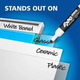 Dry Erase Markers Kit – Chisel Tip Whiteboard Markers with Eraser & Cleaner Spray (6 Colors)