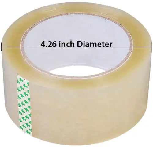 5 Rolls Clear Packing Tape – 2″×110 Yards Strong Adhesive Shipping Tape for Moving, Storage & Box Sealing