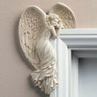 Angel Wings Resin Ornament – Elegant Door Frame & Garden Décor | Indoor & Outdoor Spiritual Home Gift
