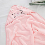 Toddler Baby Hooded Towel – Super Soft Infant Bathrobe & Swaddle Wrap Blanket for Newborn Boys & Girls 🛁👶✨
