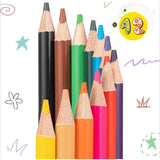 12-Count Pre-Sharpened Colored Pencil Set – Ready-to-Use School Art Supplies