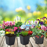 Reusable 50-Piece Square Seeding Cups Starter Pots with Drainage Holes – Nursery Planting Set