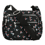 Women’s Large-Capacity Nylon Crossbody & Shoulder Bag – Multi-Pocket Everyday Tote for Mature Style