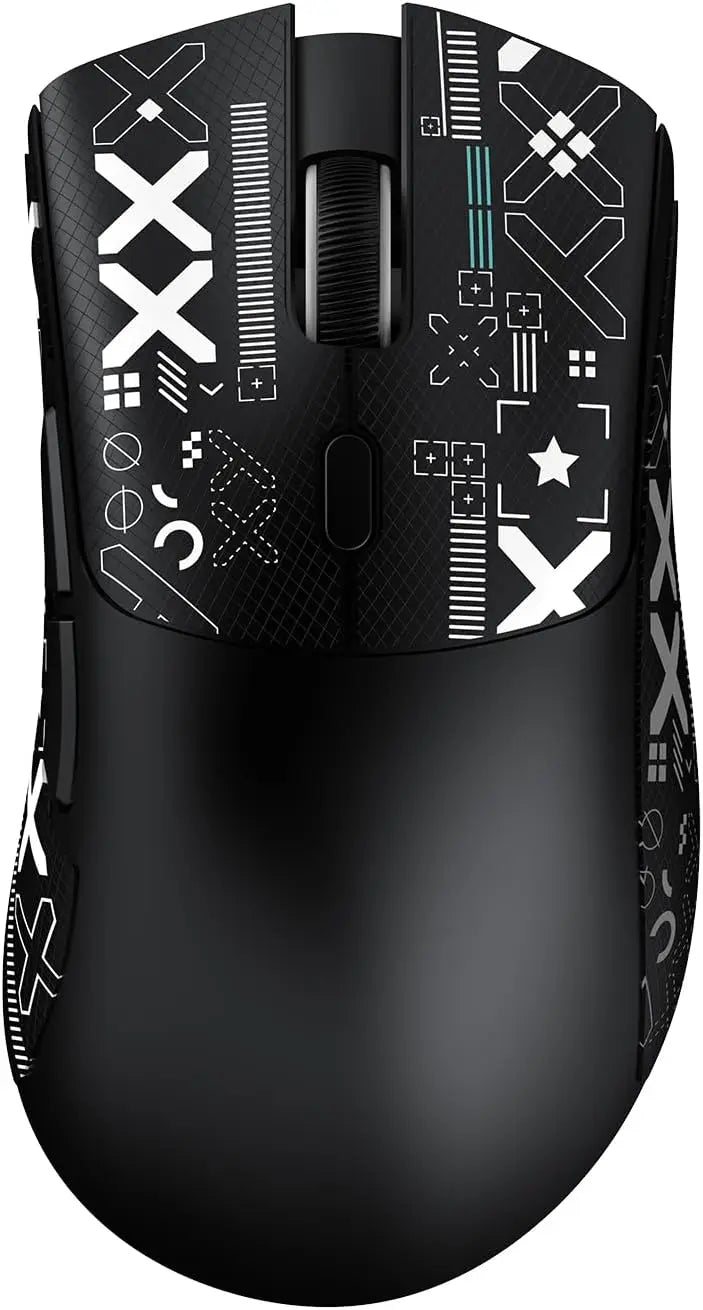 MambaSnake X Attack Shark R1 Wireless/Wired Gaming Mouse – 59g Superlight with PAW3311 Sensor, BT & 2.4G Tri-Mode Connectivity