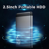 Eaget 2.5 Portable External HDD - 500GB/1TB/2TB, USB 3.0, 5400 RPM For Laptop & Desktop