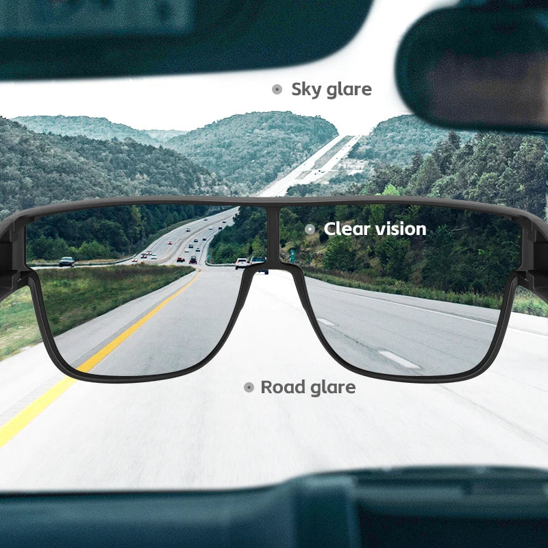 ROCKBROS Polarized Cycling Glasses – Lightweight UV400 Dual-Wear Sunglasses for Men & Women MTB & Road Biking