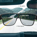 ROCKBROS Polarized Cycling Glasses – Lightweight UV400 Dual-Wear Sunglasses for Men & Women MTB & Road Biking