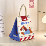 Cute Cartoon Insulated Lunch Bag – Waterproof Thermal Breakfast Organizer for Kids & Travel