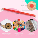 12-Count Pre-Sharpened Colored Pencil Set – Ready-to-Use School Art Supplies