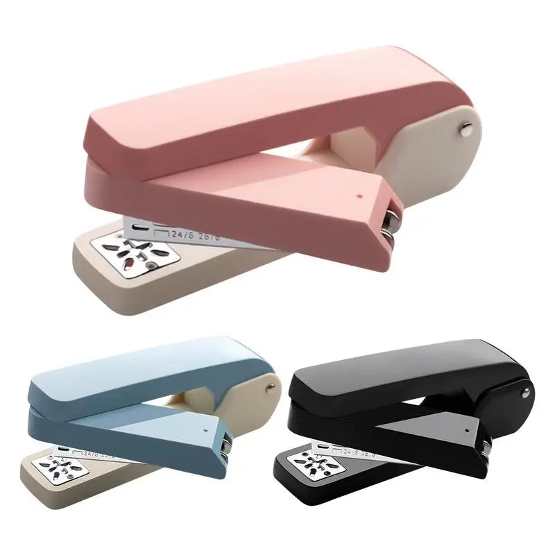 📎 360° Rotatable Heavy-Duty Metal Stapler – Long Manual Binding Stapler for Office, Books & Documents
