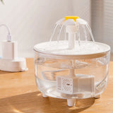 1200ml Automatic Cat Water Fountain – USB Electric Silent Pet Drinking Bowl with Filter