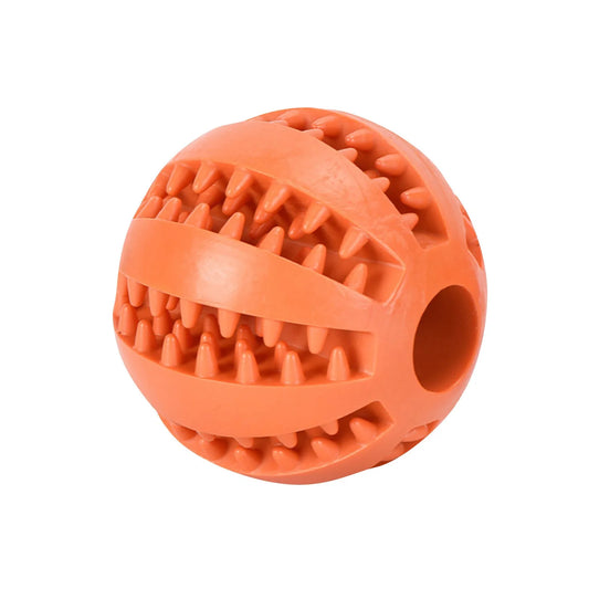 Prickly Watermelon Ball – Elastic Rubber Chew Toy for Puppies & Dogs (Teeth Cleaning & Treat Dispenser)