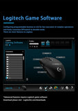 Logitech G304 Wireless Gaming Mouse – 2.4G Bluetooth Lightweight Mouse with HERO Sensor for Laptop & Desktop