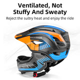 ROCKBROS Kids Bicycle Helmet – Impact Resistant Cycling Helmet for Children & Teenagers, MTB & Scooter Safety Protection