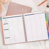 2025–2026 Appointment Book – Weekly & Daily Hourly Planner with Tabs (15-Minute Intervals) 📅