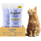 Crystal Cat Litter – Non-Clumping Silica Gel with Powerful Odor Control, Lasts Up to 2 Months (8.6 lb)