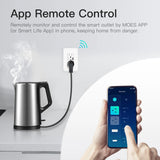 WiFi Smart Power Wall Socket – Dual Outlet Plug with USB & Type-C Ports, Alexa & Google Home Compatible Smart Socket for Home & Office