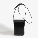 Minimalist Women’s Crossbody Bag – Retro PU Leather Shoulder Bag with Adjustable Strap