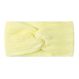 Soft Cable Knit Turban Headband for Baby Girls & Boys