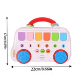 Animal Popping Game – Interactive Musical Toy for Toddlers, Educational Color Sorting & Popping Animals for Kids Ages 1–3