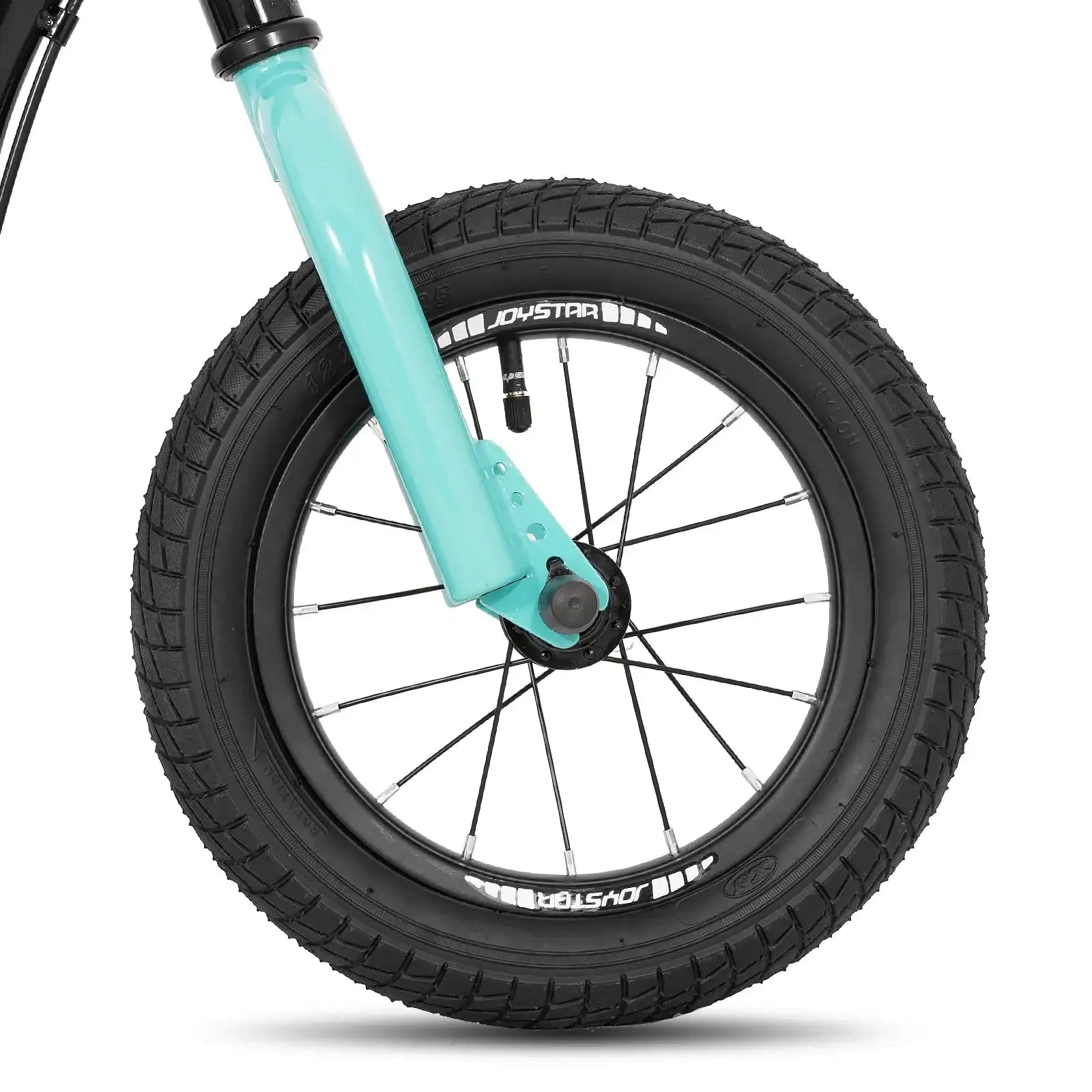 Joystar Kids Kick Scooter – Adjustable Handlebar, 12″ Inflatable Wheels, Rear Drum Brakes