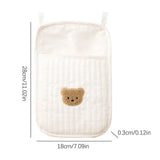 Bedside Hanging Baby Crib Organizer – Multi-Pocket Nursery Storage Bag