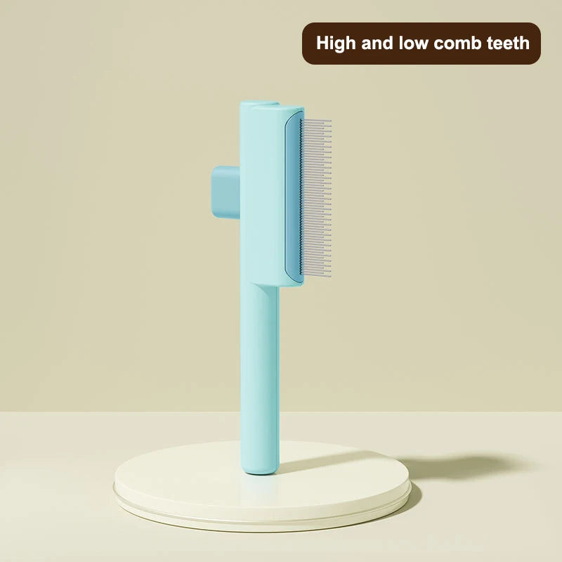 Pet Hair Removal Comb – Cat Hair Grooming Brush High-Quality for Long & Short Hair