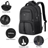 Premium Multi-Compartment Laptop Backpack for Men & Women — Anti-Theft, Travel-Ready, College & Work Organizer