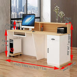 🛋️ 63–71" Reception Desk – Front Counter with Lockable Drawers for Retail, Office & Reception Areas