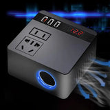 150W Car Power Adapter – Household Plug Outlet Converter & Quick Charger for Travel, Air Compressors & Car Accessories