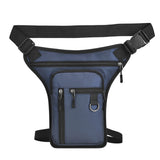 Men’s motorcycle leg side bag – waterproof tactical hip & thigh pack with multipockets for travel, motorbike & casual sports