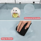 12-Panel Durable Small Animal Playpen with Waterproof Mat – Indoor/Outdoor Puppy, Rabbit & Guinea Pig Fence