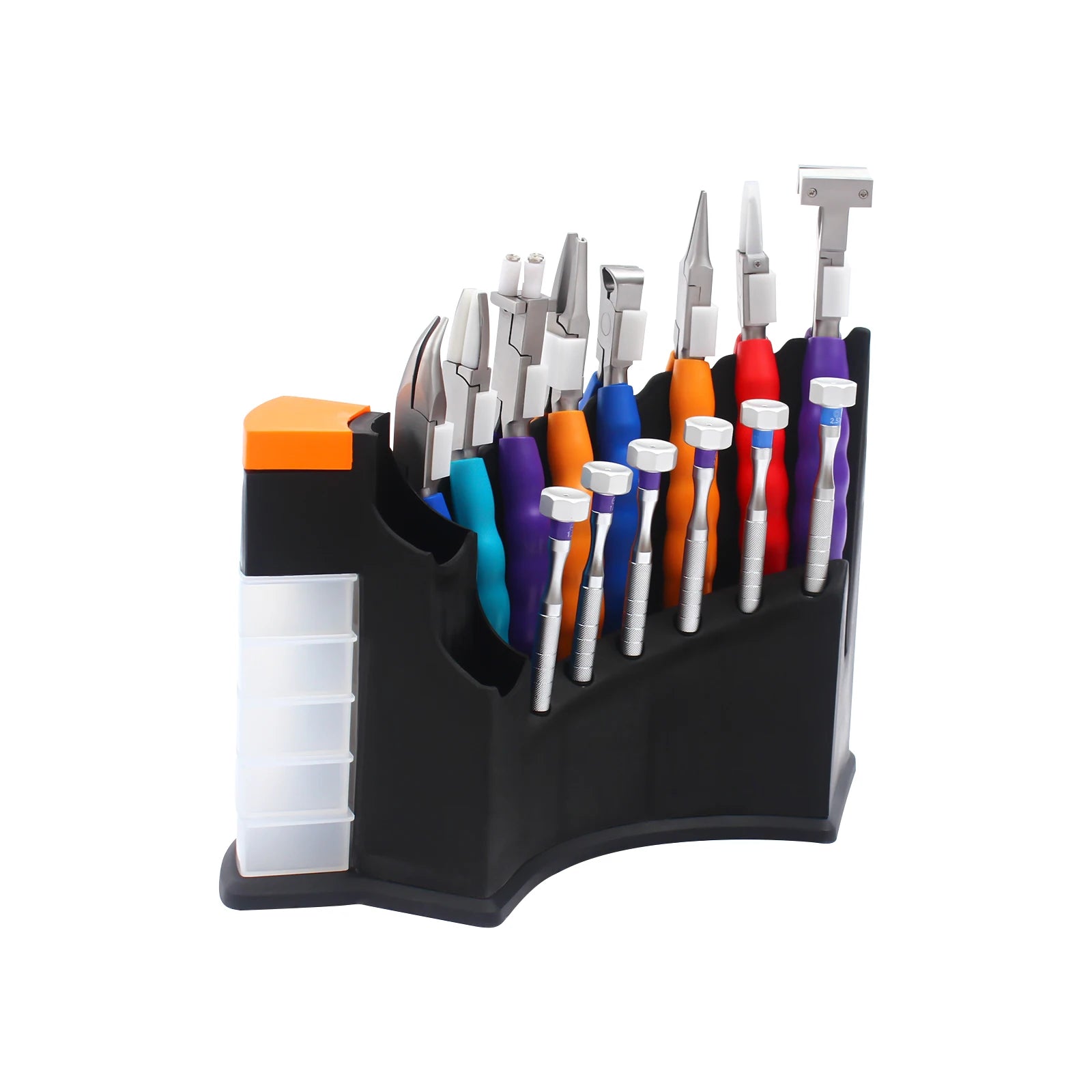 Optical Glasses Repair Kit – Professional Eyeglass Tool Set with 8 Pliers & 6 Screwdrivers (4.4-Inch Length) for Eyeglass Adjustment & Maintenance