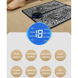 EMS Foot Massager Pad with 8 Modes – Electric TENS Acupuncture Pulse Muscle Stimulator Mat