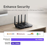 🌐 GL.iNet Flint 2 (GL-MT6000) Router – Wi-Fi 6, 8-Stream, OpenWrt, 2.5G Ethernet Ports & Parental Control