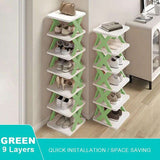 Shoe Organizer Rack – Multi-Layer, Detachable, Space-Saving Shelf for Home Use - PulinGO