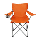 2-Pack Folding Camp Chairs with Cup Holder – Portable Quad Frame, Durable Outdoor Seating for Camping, Tailgating & Sports Events