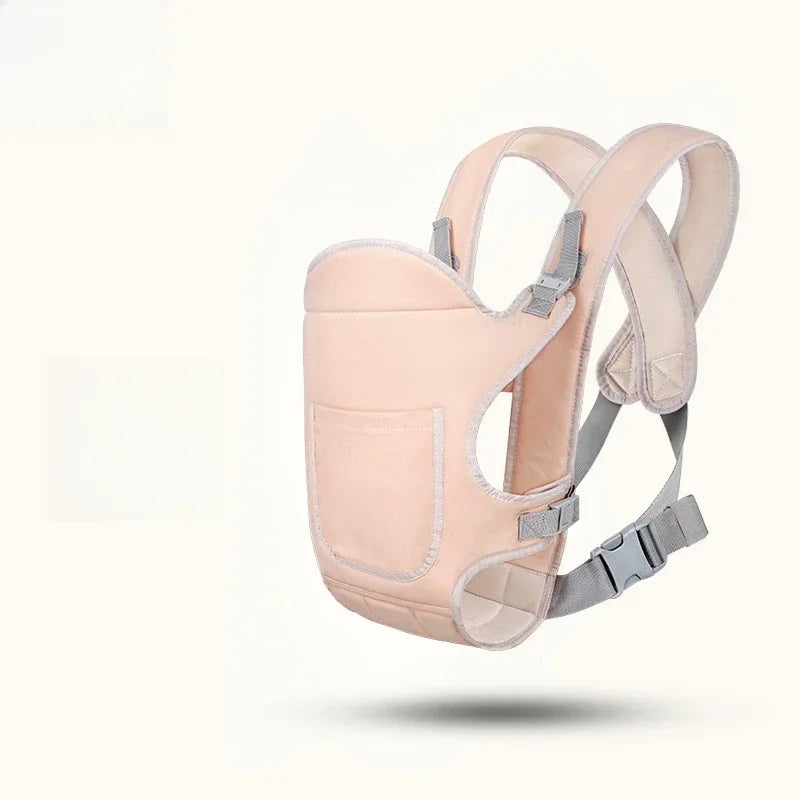 4-in-1 Ergonomic Baby Carrier Backpack – Breathable Newborn Sling with Hipseat & Waist Belt (Smart Design for Comfort & Support)