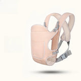 4-in-1 Ergonomic Baby Carrier Backpack – Breathable Newborn Sling with Hipseat & Waist Belt (Smart Design for Comfort & Support)