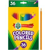 36-Count Colored Pencils Set – Kids Arts & Crafts Coloring Supplies