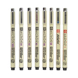 Pigma Micron Pen Set – 8-Pack Fine Point Black Ink Pens for Drawing, Calligraphy & Design ✒️