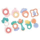 Soft & Safe Silicone Teether Rattle – BPA-Free Baby Toy for 0–3 Years, Gentle & Soothing Relief for Sensitive Gums