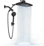 Wide Rain Shower Head Combo – 6-Mode Handheld & Fixed High-Pressure Set