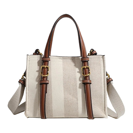 Retro PU Leather Tote Bag for Women – Solid Color Top Handle, Shoulder & Crossbody Satchel Work Handbag