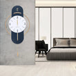 Stylish Large Silent Metal Wall Clock – Battery Operated Modern Home Décor for Living Room 🕒✨