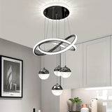 Modern LED Restaurant Lamp – 3-Color Dimmable Dining Room Chandelier for Home, Bar & Store