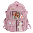Cute Kawaii Large-Capacity Nylon Student Rucksack – Japanese Style Backpack for Teen Girls