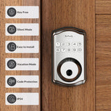 Smart Keypad Door Lock – Fingerprint Entry, Deadbolt with 20 Touch Codes & 20 User Profiles