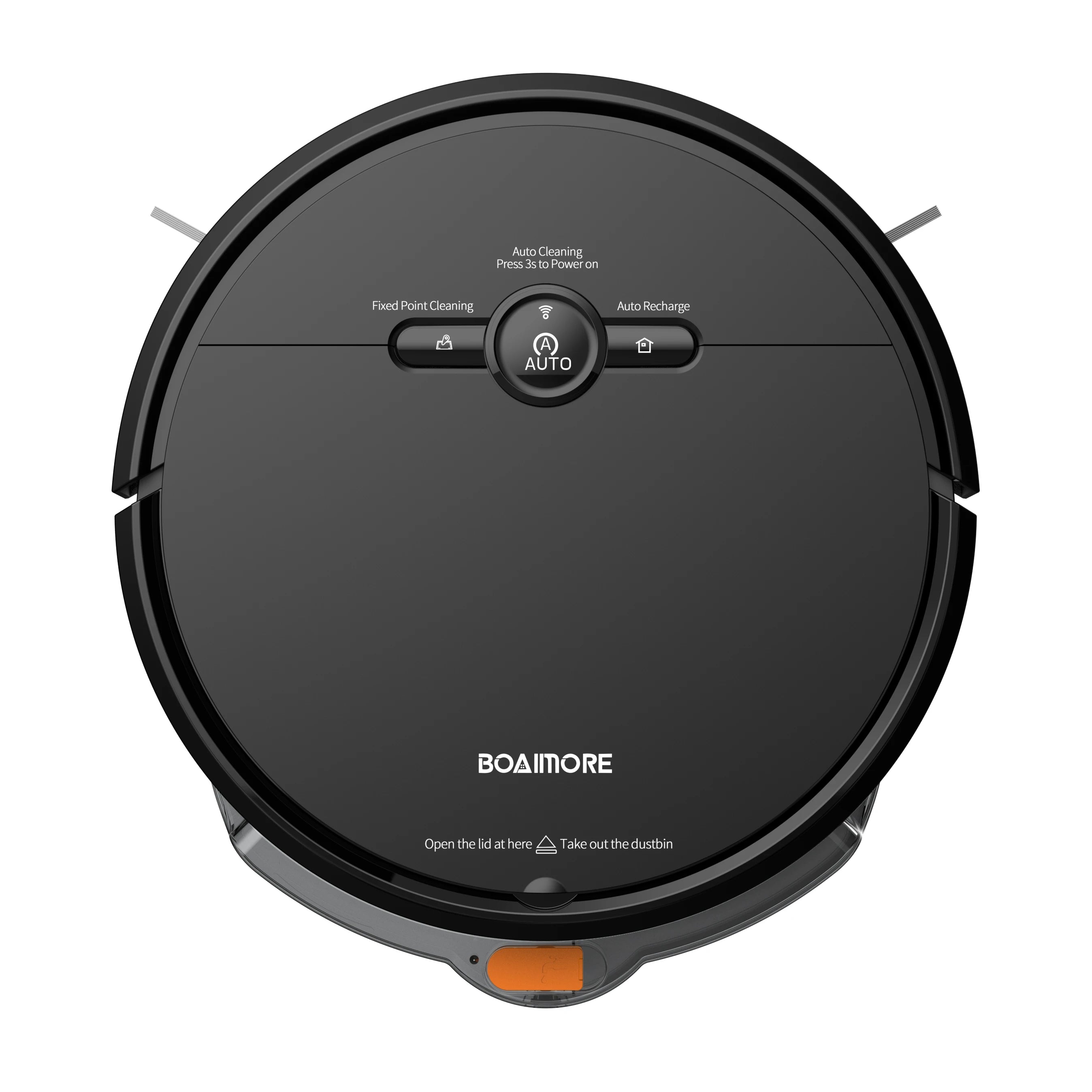 Wi-Fi App-Controlled Robot Vacuum – 3600 Pa Strong Suction, Auto-Docking & Smart Navigation