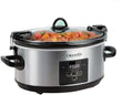 Programmable 7 Qt Cook & Carry Slow Cooker – Large Capacity Digital Timer, Locking Travel-Proof Lid